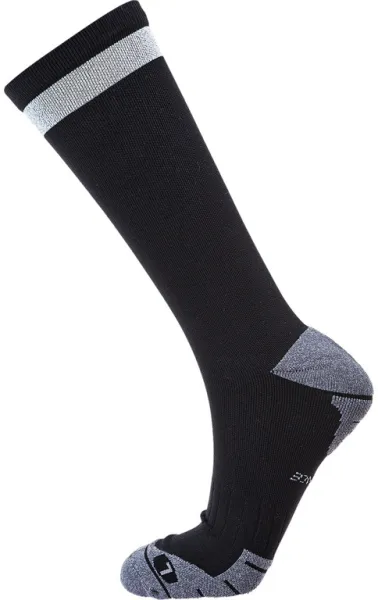 Endurance Torent Reflective Mid Length - Laufsocken - Schwarz - Größe 39/42