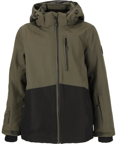 Whistler Drizzle Jr. Kinder Skijacke, black ink