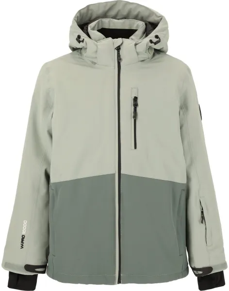 Whistler Drizzle Jr. Kinder Skijacke, Slate Gray